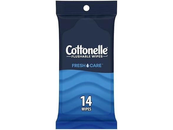 Cottonelle Flushable Wipes 24 Individually