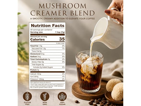 Bunkell Mushroom Coffee Creamer