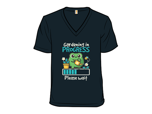 Gardening in progress