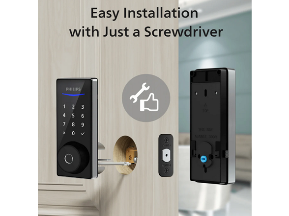 Philips 4000 Series Bluetooth Fingerprint Deadbolt