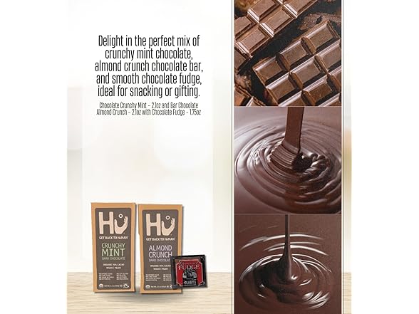 Hu Crunchy Mint Almond Crunch Bundle 3 I