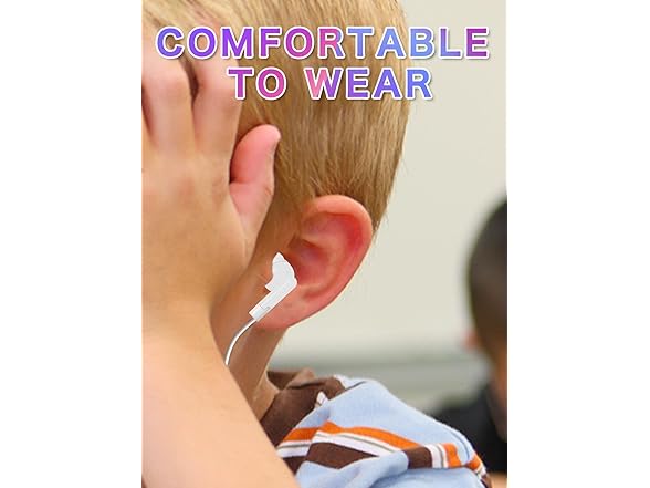 MNINEANDMORE 50 Pack Bulk Earbuds