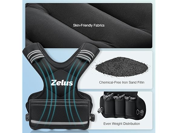 11-20lbs Weighted Vest