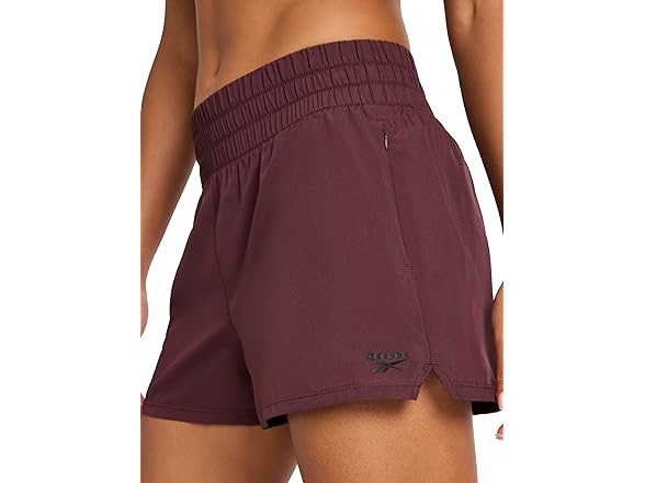 Reebok Womens Sprinter Zip Running Short
