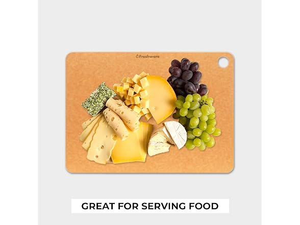 Freshware Wood Cutting Board 18"x13"