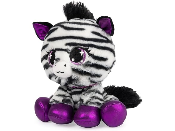 GUND P.Lushes 6-Inch Zebra Stuffed Animal for Ages 3+