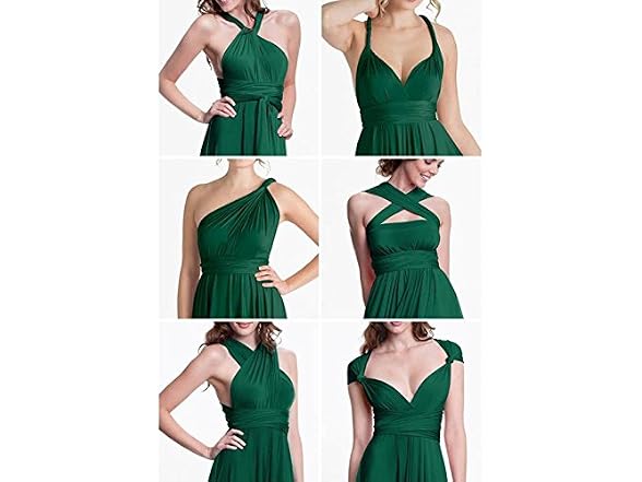 Olemek Women (XL) Sexy V Neck Backless Maxi Dress