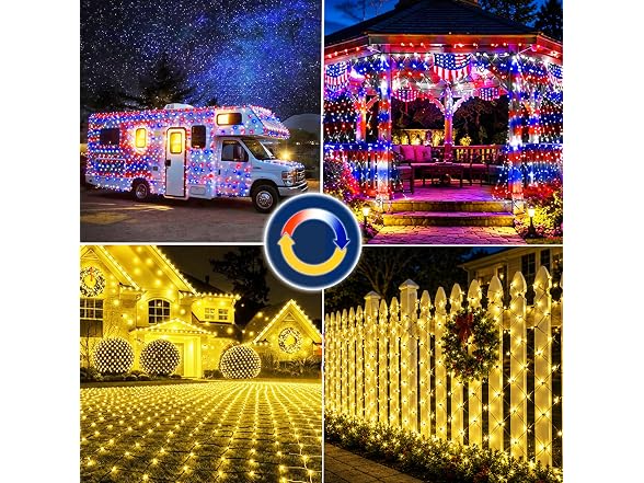Forlivese Christmas Net Lights