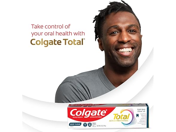 Colgate Total Deep Clean Toothpaste Mint 3pk 5.1oz