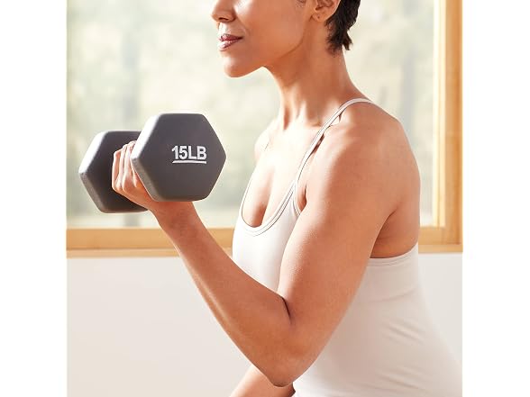 Amazon Basics Neoprene Dumbbell Hand Weights
