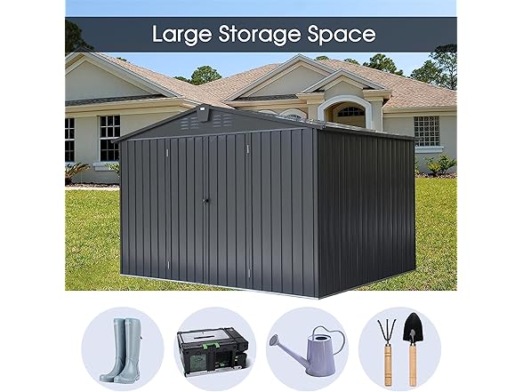 Ritsu Outdoor Storage Shed