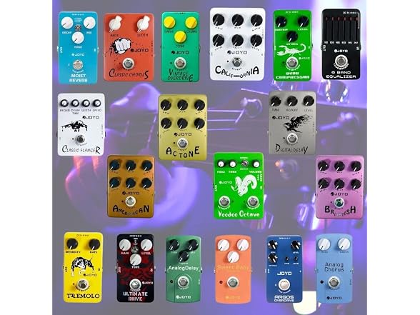 JOYO JF-02 Ultimate Drive Guitar Effect Pedal Overdrive Pedal