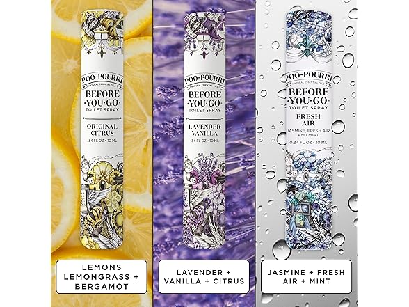 Poo-Pourri Poo-Pourri Before-You-Go Toilet Spray, T