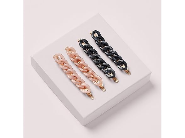 The Hair Edit Marble Link Pins