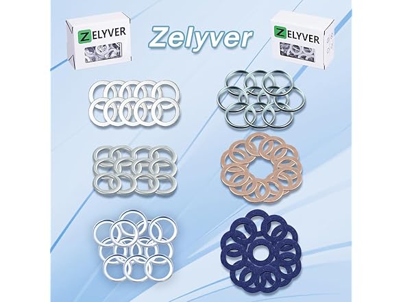 100pc Transmission Drain Plug Washer