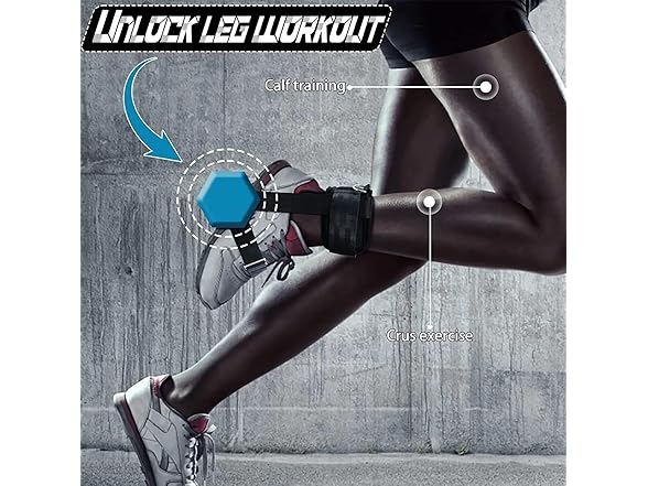 WPUMP Ankle Straps for Dumbbells Weights