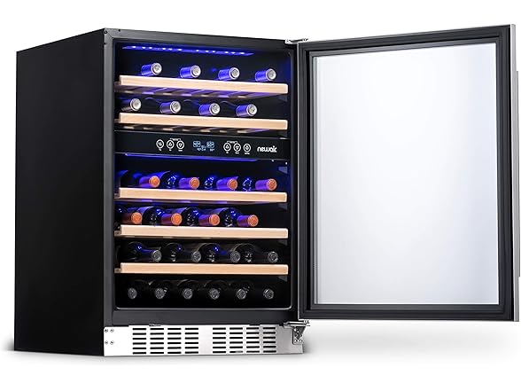 Newair Dual Zone Fridge - 46 Bottles