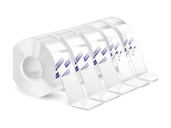 ZMUAXUAN Nano Tape, 9.85ft 5-Pack