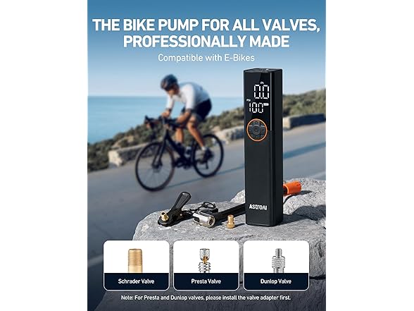 AstroAI L8 Electric Bike Pump