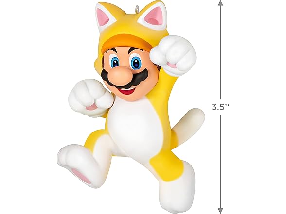 Hallmark Nintendo Super Mario Cat Ornament