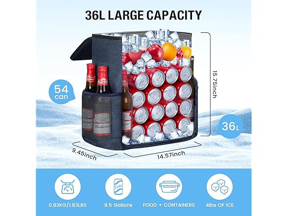 OCKLILY Backpack Cooler