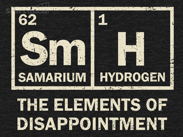 The Elements of Disappointment
