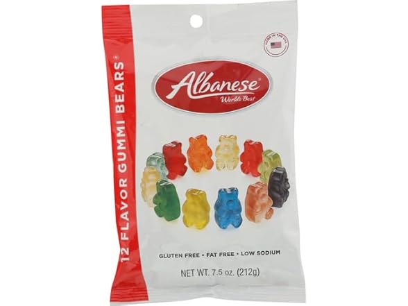 Albanese Albanese Gummi Bears 12Flvr 7.5 oz,