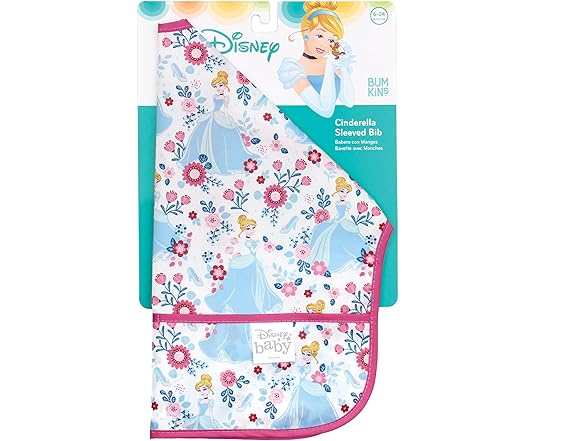 Bumkins Disney Cinderella Bib 6-24Months