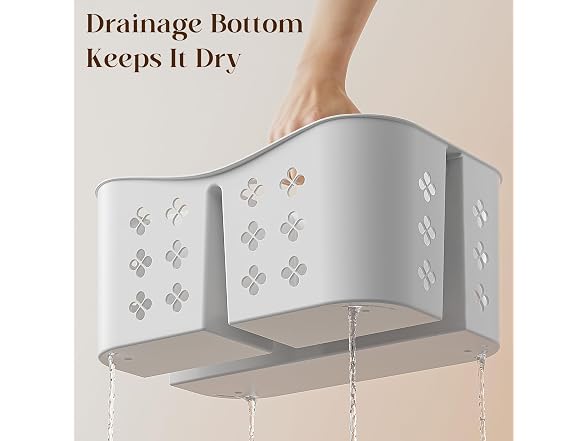 PQH Portable Shower Caddy White - Gallery 4
