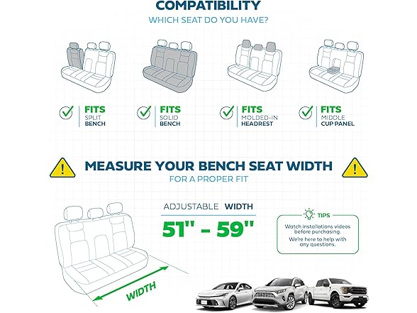 Faux Leather Seat Covers Full Set