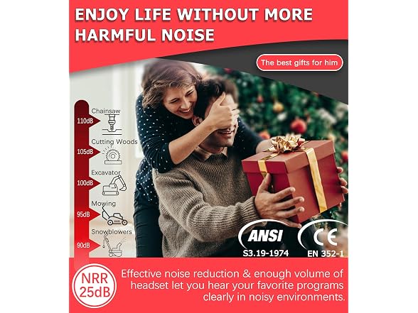 PROHEAR 037 Bluetooth 6.0 Hearing Protection Headphones