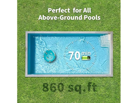 LVKE L1 Cordless Robotic Pool Cleaner