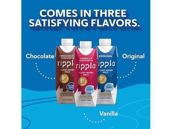Ripple Original Plant Based Milk | 12PK