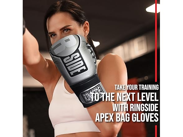 Ringside Adult FTG1 Apex Bag Gloves, L/XL