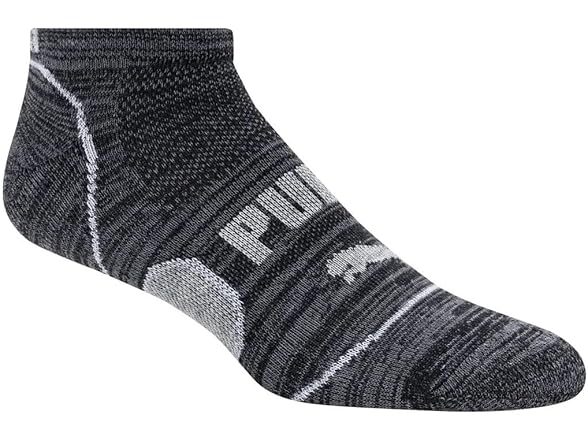 PUMA Womens 12-pair Black Sock