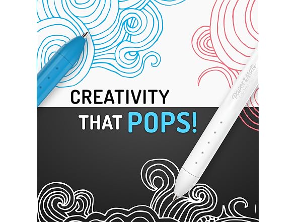 Paper Mate InkJoy Gel Bright! Gel Pens, Vivid Colors