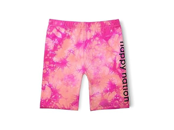 Happy Nation Womens Cotton Biker Shorts (S)