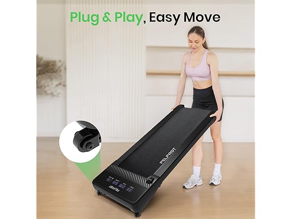Walking Pad with 12% 6° Auto Incline