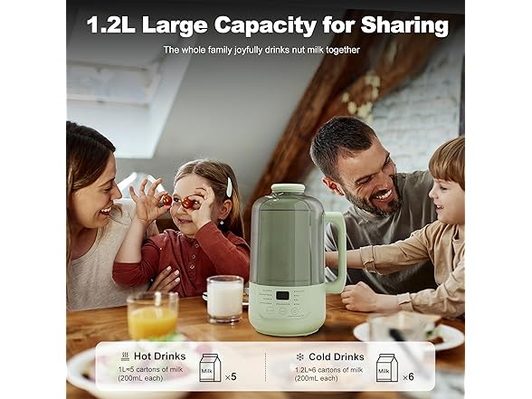 CheersLux 40oz Nut Milk Maker