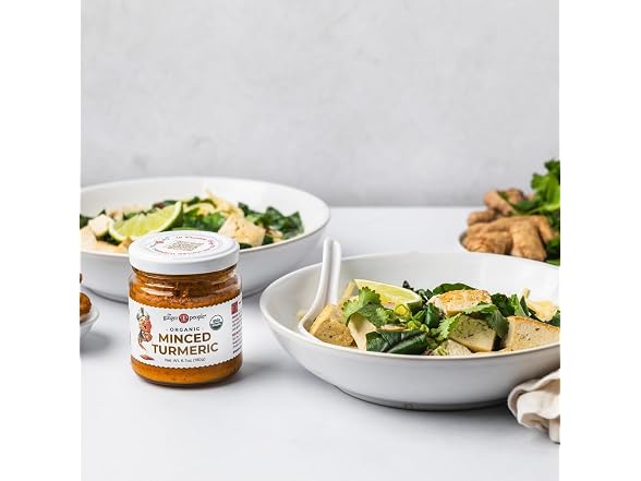 The Ginger People Organic Minced Turmeric Mess-Free