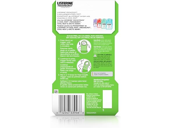 Listerine PocketMist Fresh Burst