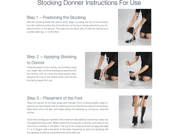 Truform Stockings Donner Helper for Applying