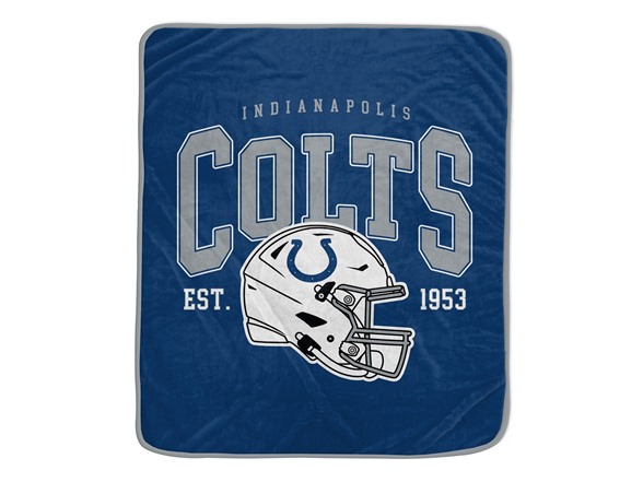 NFL Team Vintage Helmet Cozy Throw (50 x 60)