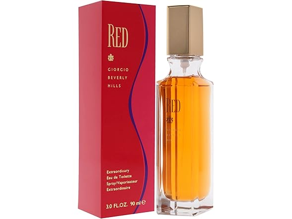 Giorgio Beverly Hills Red EDT 3.0oz W