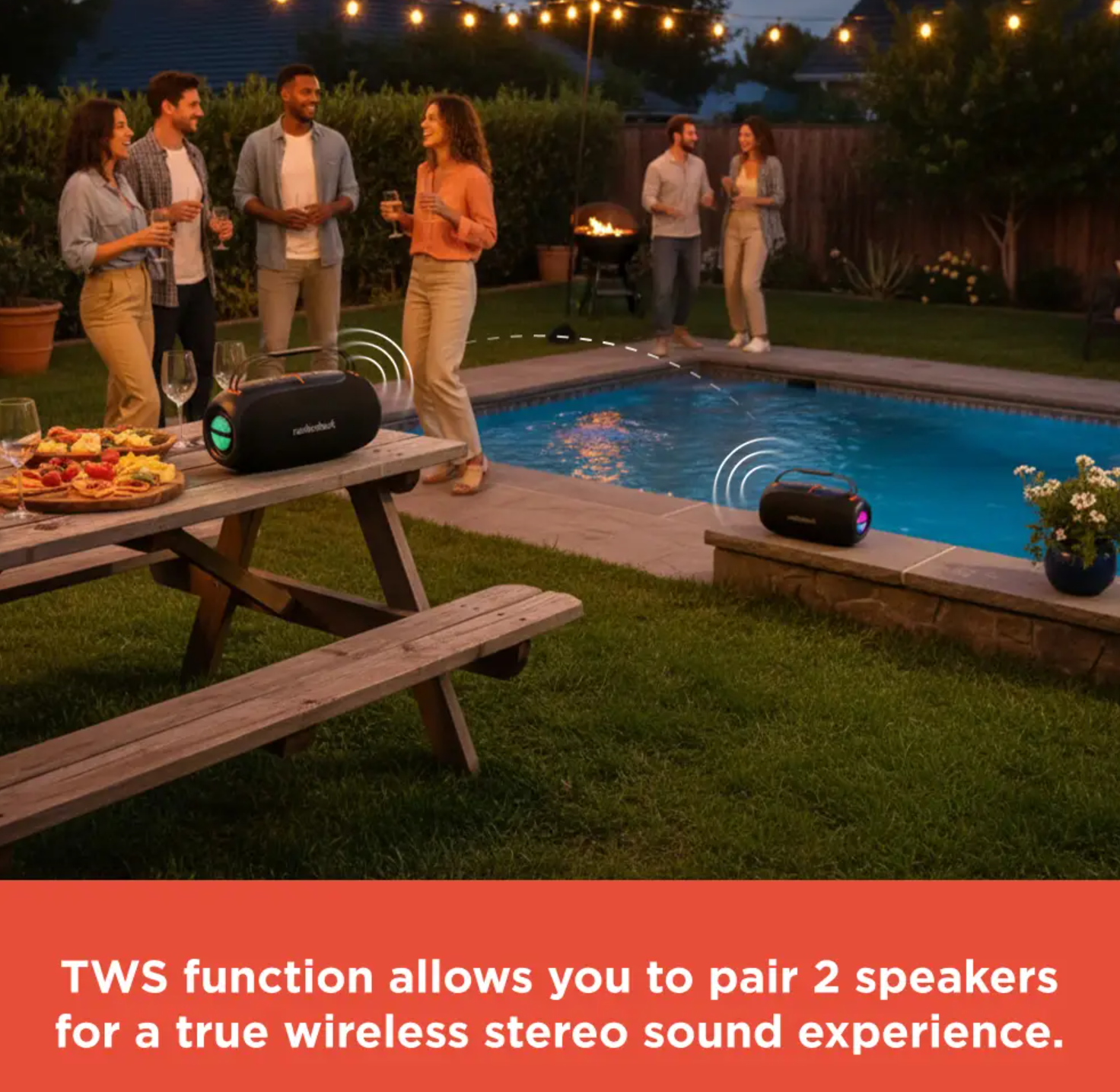 RadioShack 80W Wireless Bluetooth Speaker - Gallery 10