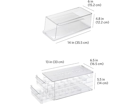 Glad Egg Holder & Soda Can Organizer
