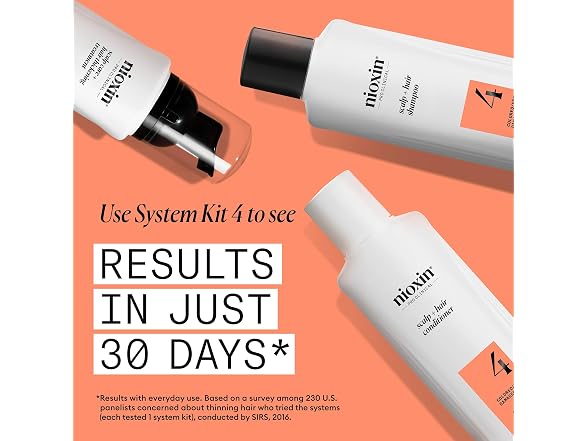 Nioxin System 4 Scalp + Hair Thick Leave on Trtmt