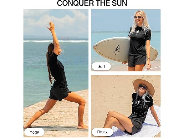 Kanu Surf Women's Hayley Black Rashguard (XL)