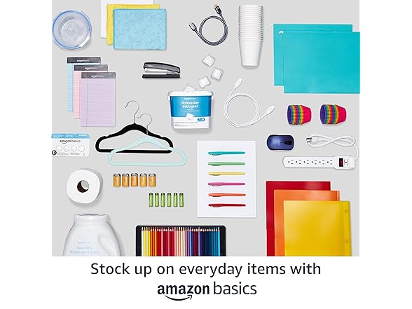 Amazon Basics 4-Shelf Adjustable Heavy Duty Steel Wi
