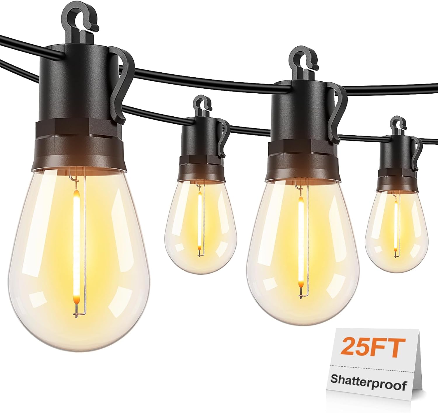 Brightever Outdoor String Lights (Your Choice) - Gallery 8